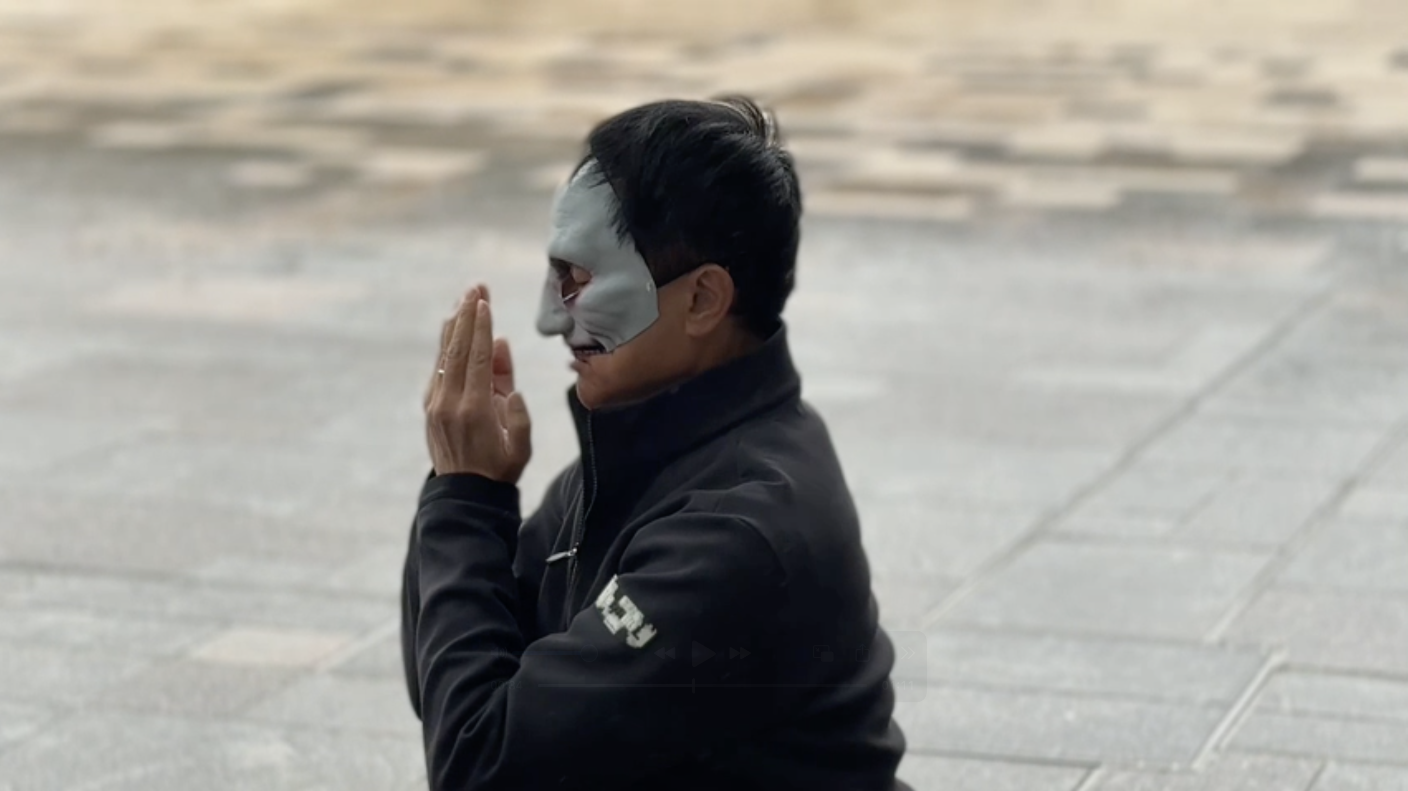 ゾンビフルネス体験の様子